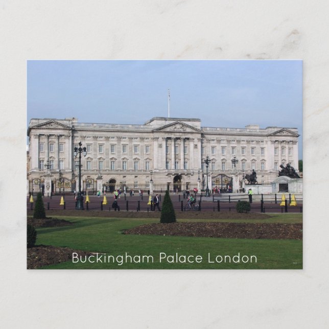 Buckingham Palace Postcard (Front)