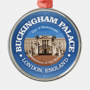Buckingham Palace (rd) Metal Tree Decoration