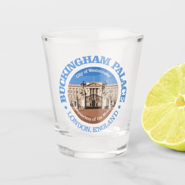 Buckingham Palace (rd) Shot Glass (Front)
