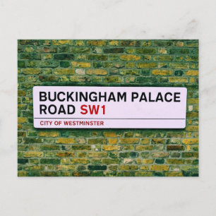 Buckingham Palace Road - London Postcard