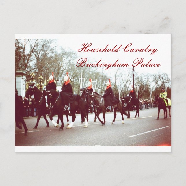 Buckingham Palace Royal Guard Postcard (Front)