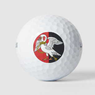 Buckinghamshire county flag golf balls