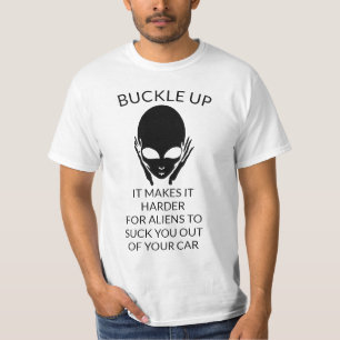 Buckle Up add Text T-Shirt