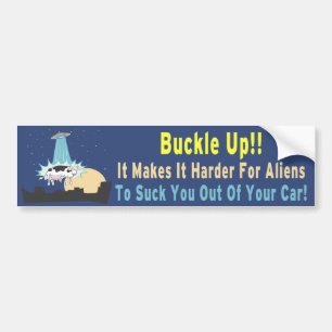 Buckle Up!! Bumper Sticker