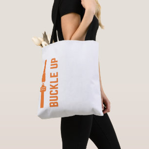 buckle up tote bag