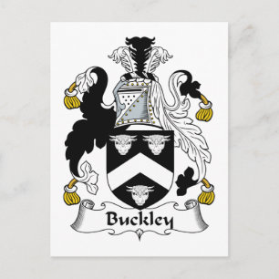 Buckley Family Crest Postcard
