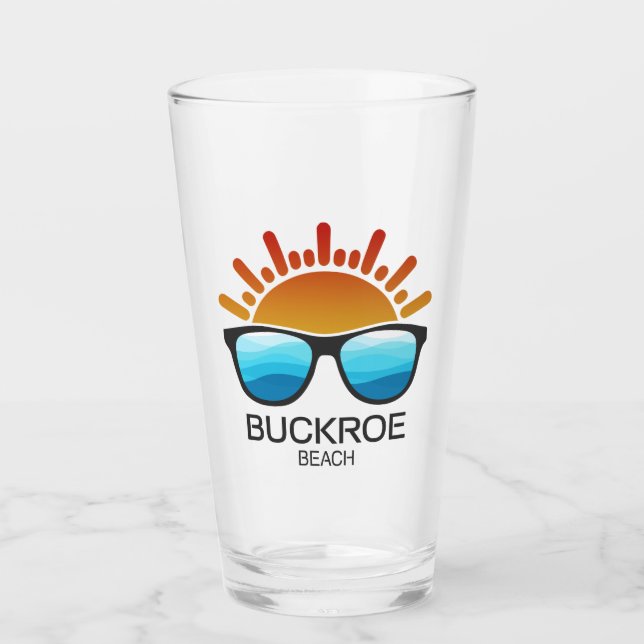 Buckroe Beach Virginia Sunglasses Glass (Front)