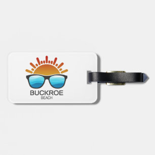 Buckroe Beach Virginia Sunglasses Luggage Tag