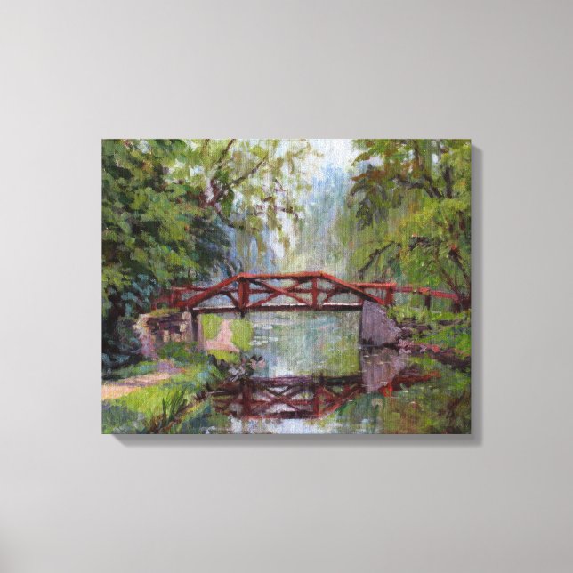 Bucks County Days Canvas Print (Front)