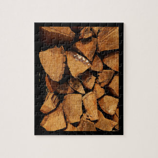 Bucks County Fireplace Wood Jigsaw Puzzle