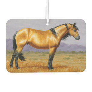 Bucksin Wild Horse Mustang Stallion Car Air Freshener