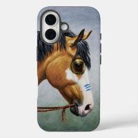 Buckskin Pinto Native American War Horse