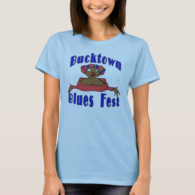 Bucktown Blues Fest T-Shirt (Front)