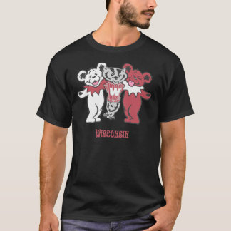 Bucky and Bears - University of Wisconsin-Madison  T-Shirt