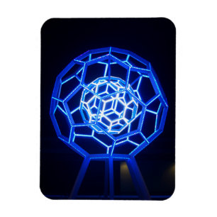 Buckyball Sculpture #2 Magnet