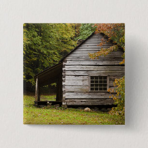 Bud Ogle House, Great Smoky Mountains National 15 Cm Square Badge
