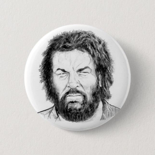 bud spencer II 6 Cm Round Badge (Front)
