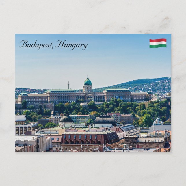 Buda Castle - Budapest, Hungary Postcard (Front)
