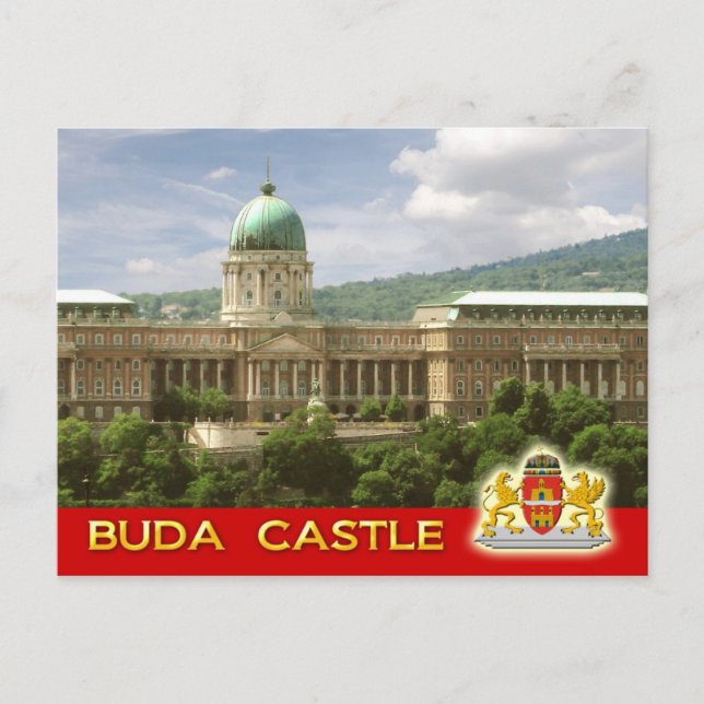 Buda Castle in Budapest, Hungary Postcard (Front)