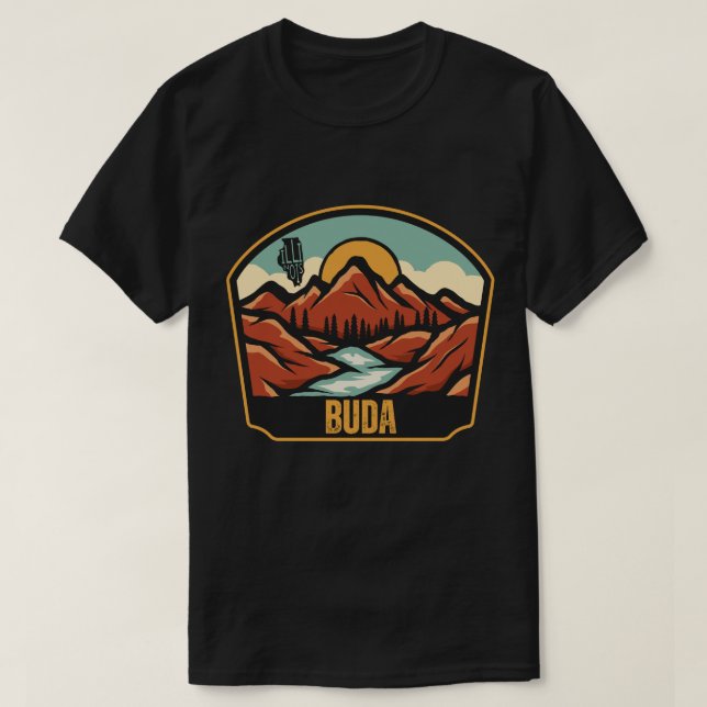 Buda, Illinois T-Shirt (Design Front)