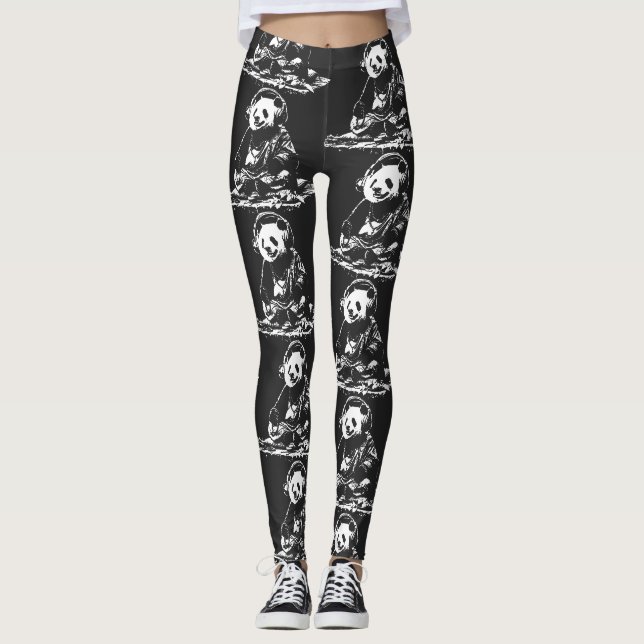 Buda Panda Leggings (Front)