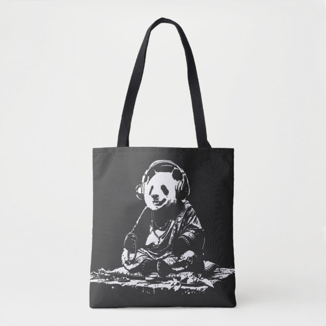Buda Panda Tote Bag (Front)