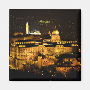 Budapest at Night Magnet