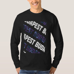 Budapest Camo Pattern Purple Camouflage T-Shirt