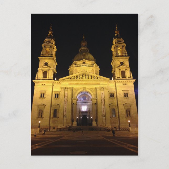 Budapest Cathedral Postcard (Front)