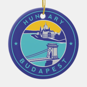 Budapest Ceramic Tree Decoration