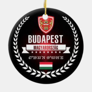 Budapest Ceramic Tree Decoration