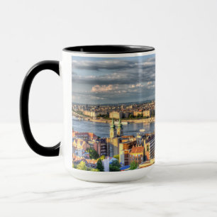 Budapest City View Mug