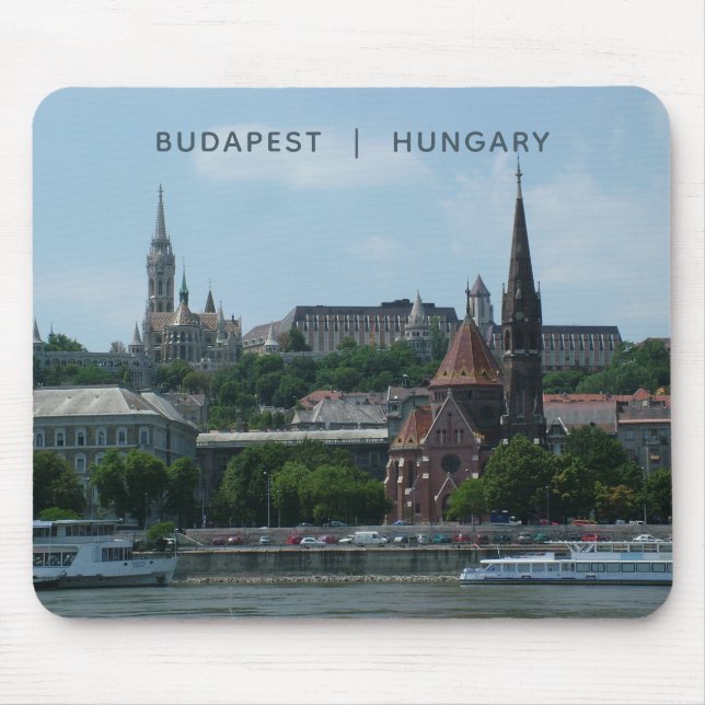Budapest custom text mousepad 2 (Front)