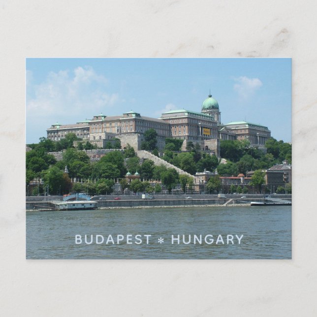 Budapest custom text postcard 1 (Front)