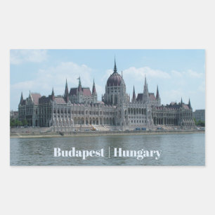 Budapest custom text stickers 3