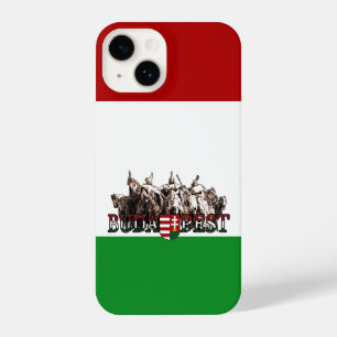 Budapest Heroes Hungarian Flag iPhone 14 Case