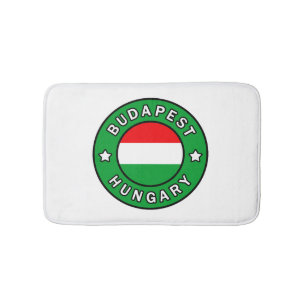 Budapest Hungary Bath Mat