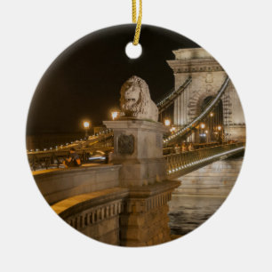 Budapest, Hungary Ceramic Tree Decoration