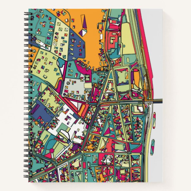 Budapest, Hungary | City Map Notebook (Front)