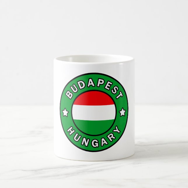 Budapest Hungary Coffee Mug (Center)