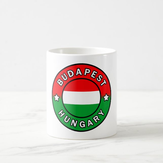 Budapest Hungary Coffee Mug (Center)