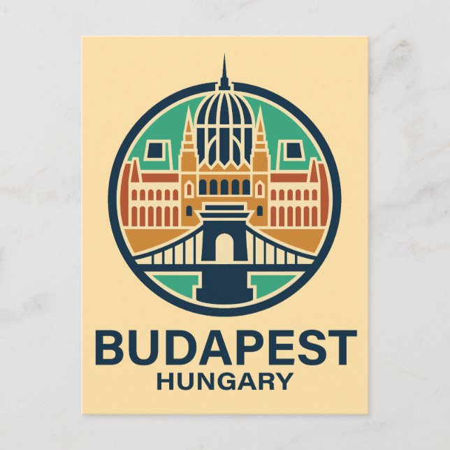 Budapest Hungary Europe Postcard (Front)