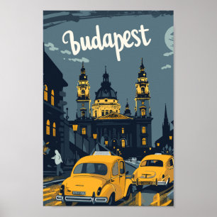 Budapest Hungary Famous Travel Place Postcard Poster