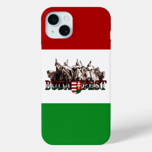 Budapest Hungary Flag iPhone 15 Mini Case