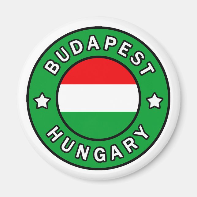 Budapest Hungary Magnet (Front)