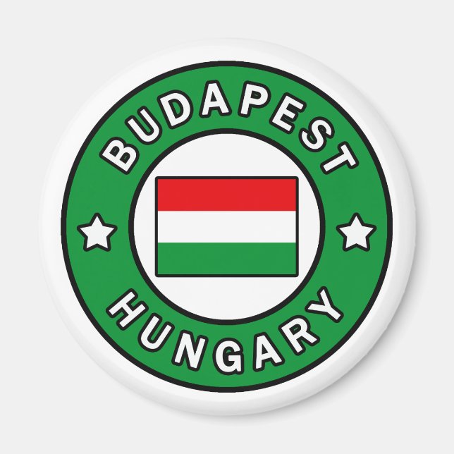 Budapest Hungary Magnet (Front)