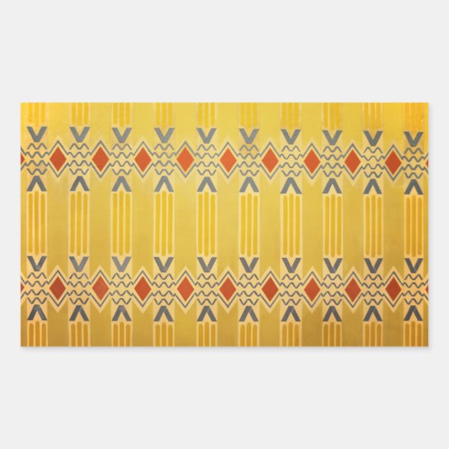 budapest hungary matthias church wall decoration rectangular sticker (Front)