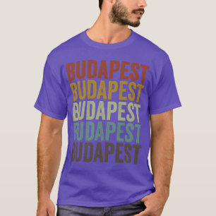 Budapest Hungary Retro Vintage family T-Shirt