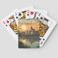 Budapest Hungary Travel Art Vintage