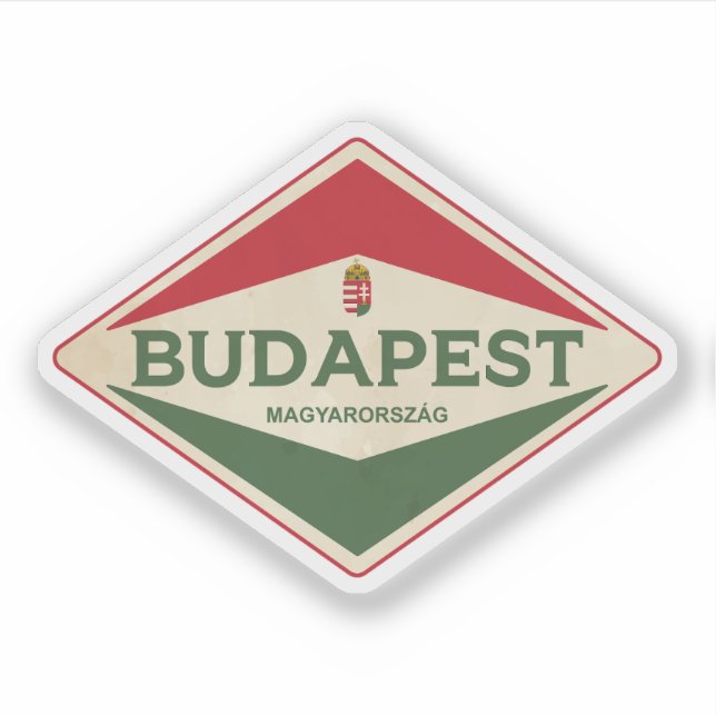 Budapest Hungary Vintage (Front)
